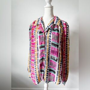Vintage Patterned Button Up